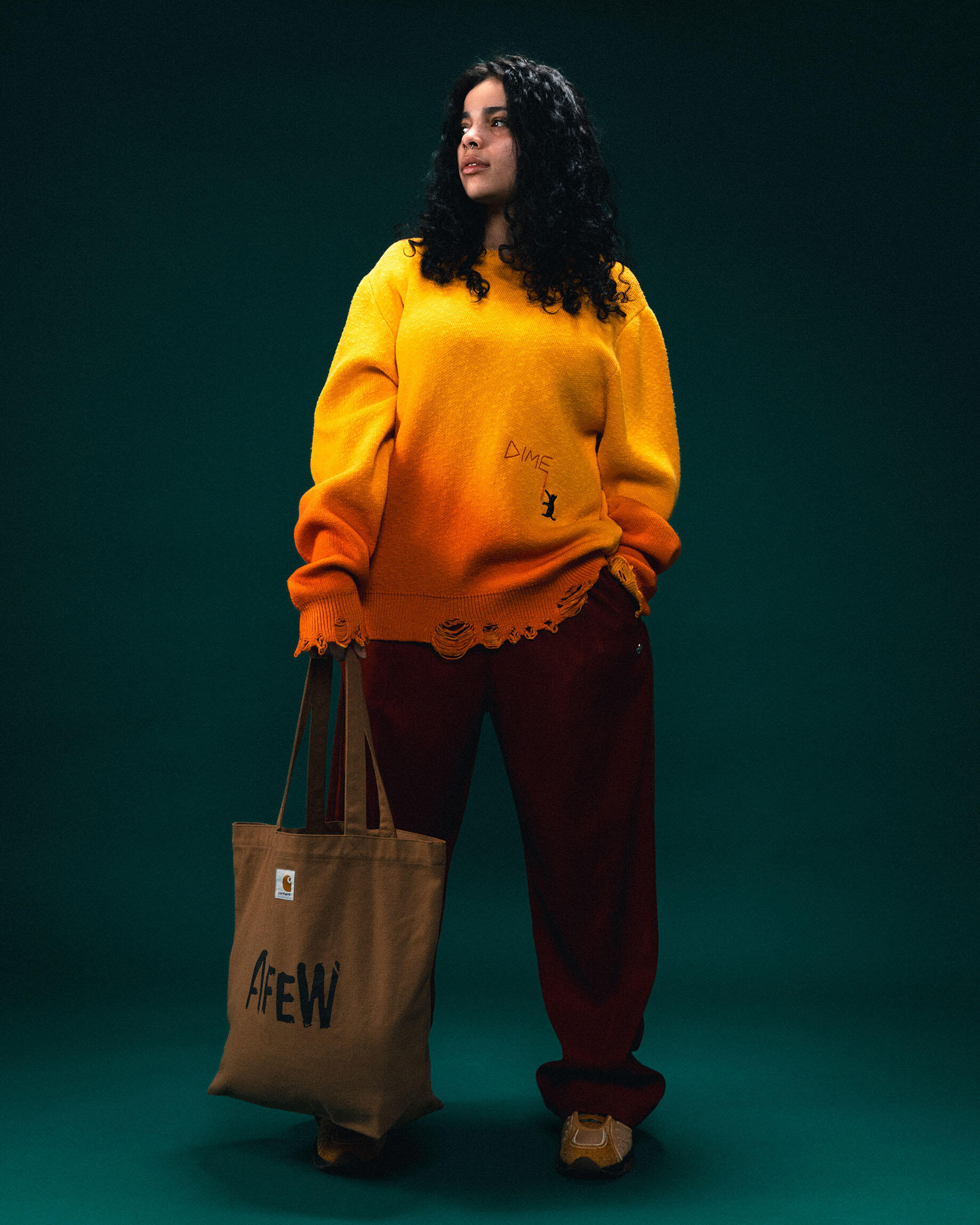 Dime Cat Knit | DIMESP2510SUN | AFEW STORE